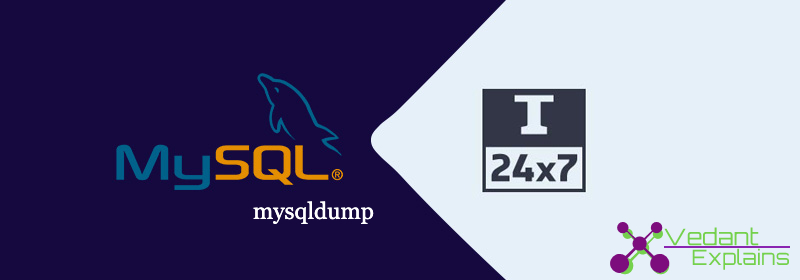 Backup using mysqldump