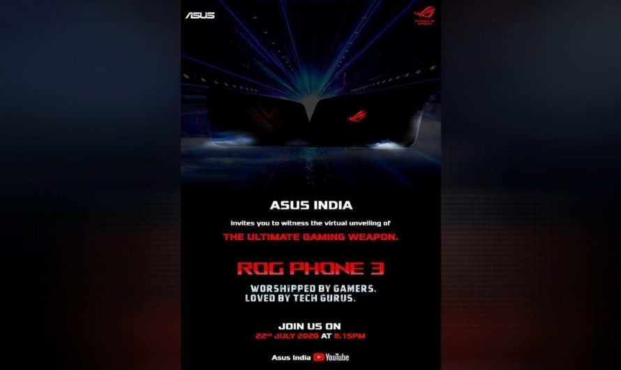 Asus Is All Set To Launch The Powerful Gaming Phone ROG-3 In India